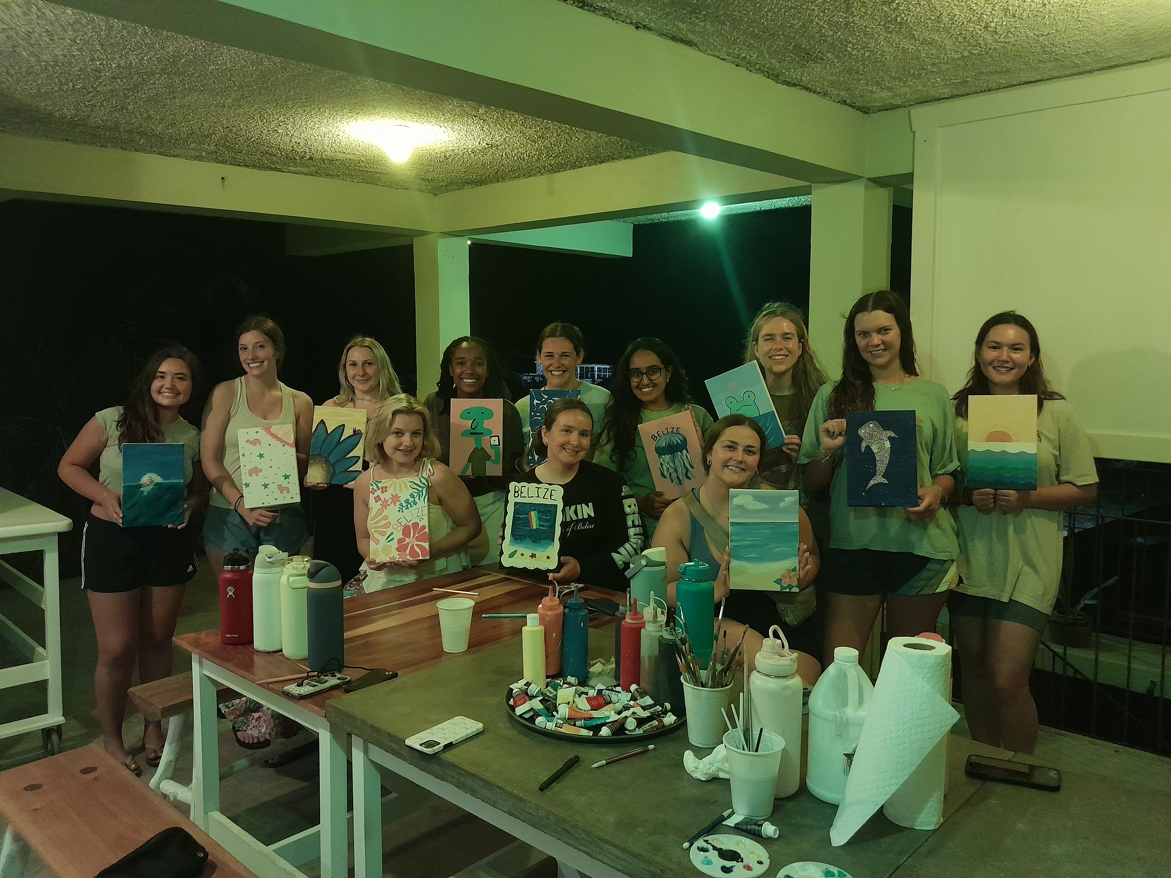 Sip and paint night
